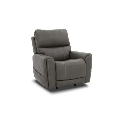 Carter Power Rocking Recliner with Power Headrest, Lumbar, Heat & Massage