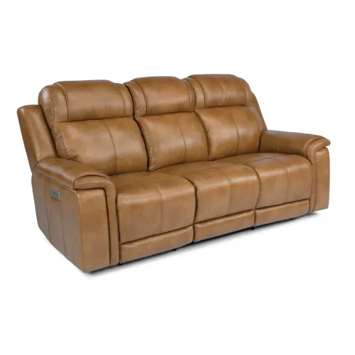 Kingsley Power Reclining Sofa with Power Headrests