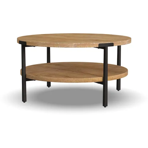 Millwork Round Coffee Table