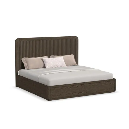 Athens W1013-90R3_Queen/King Storage Bed Rails