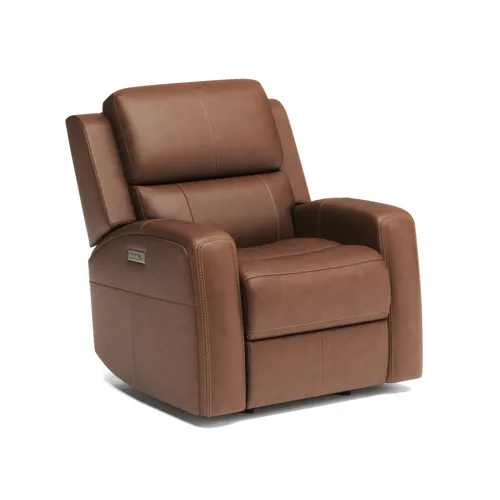 Linden Power Recliner with Power Headrest & Lumbar