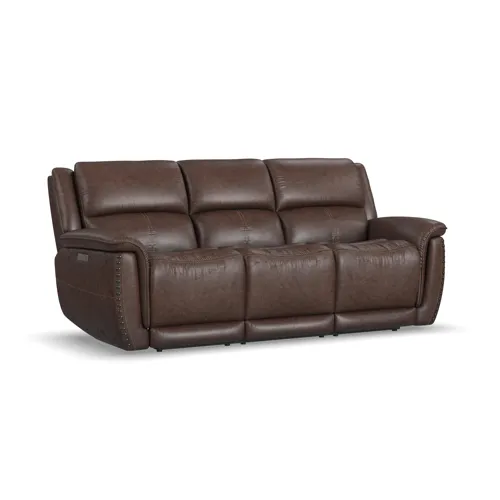 Beau Power Reclining Sofa with Power Headrests