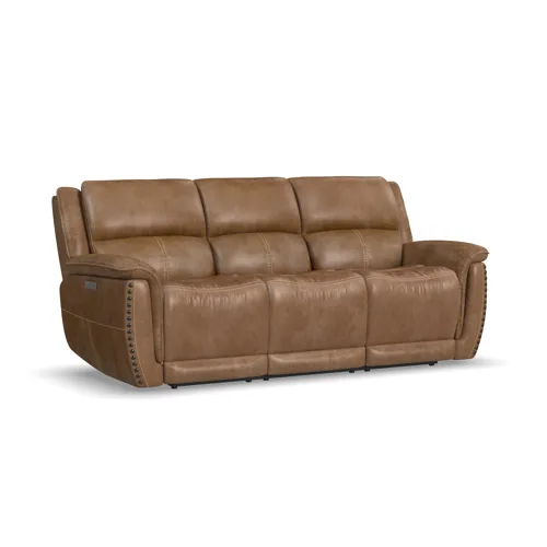 Beau Power Reclining Sofa with Power Headrests