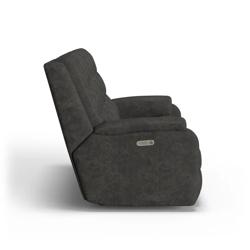 Power Reclining Sofa with Power Headrests