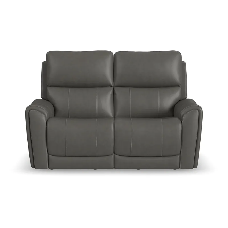 Power Reclining Loveseat with Power Headrests & Lumbar