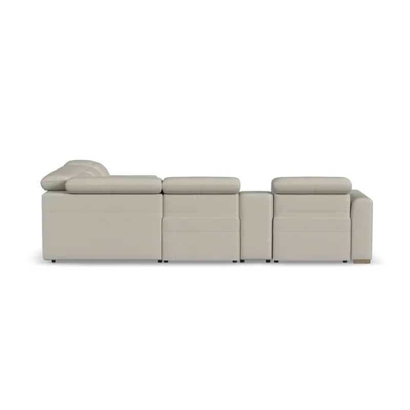 Power Reclining Sectional with Power Headrests
