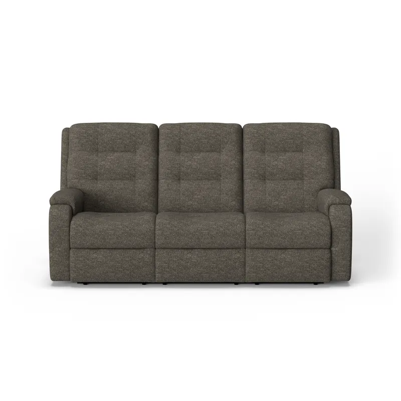 Power Reclining Sofa with Power Headrests & Lumbar