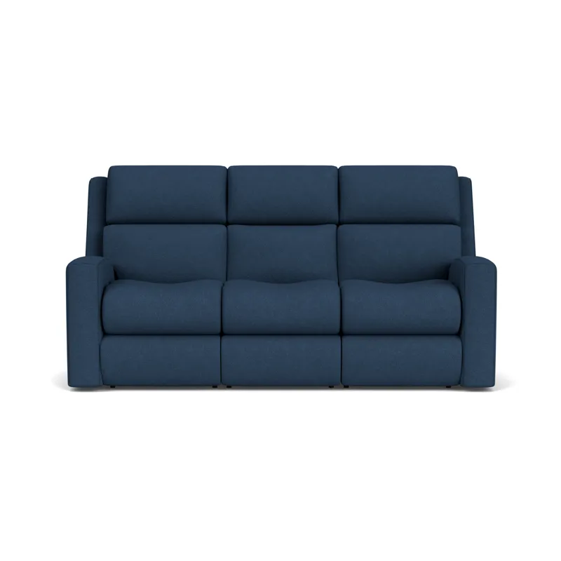 Power Reclining Sofa with Power Headrests & Lumbar