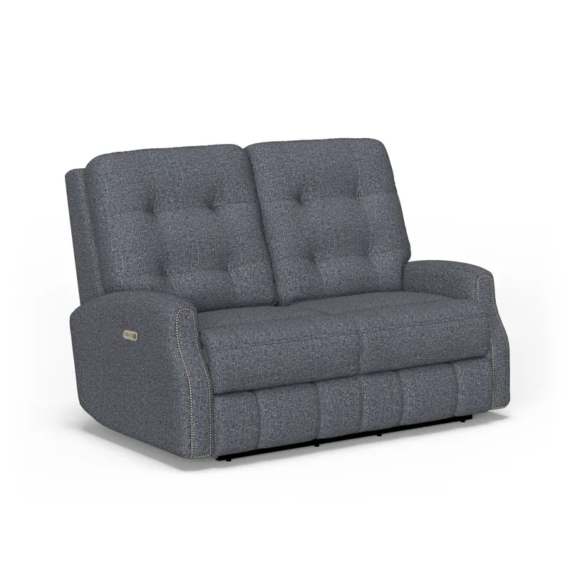 Power Reclining Loveseat with Power Headrests