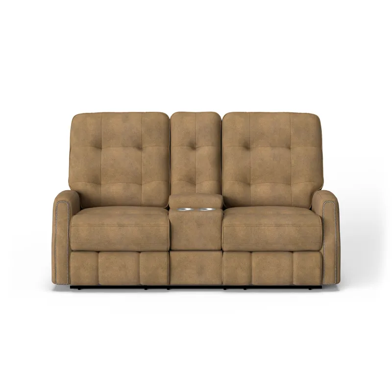 Reclining Loveseat with Console
