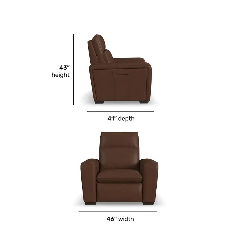 Sense Power Recliner with Power Headrest, Lumbar &amp; Pulse