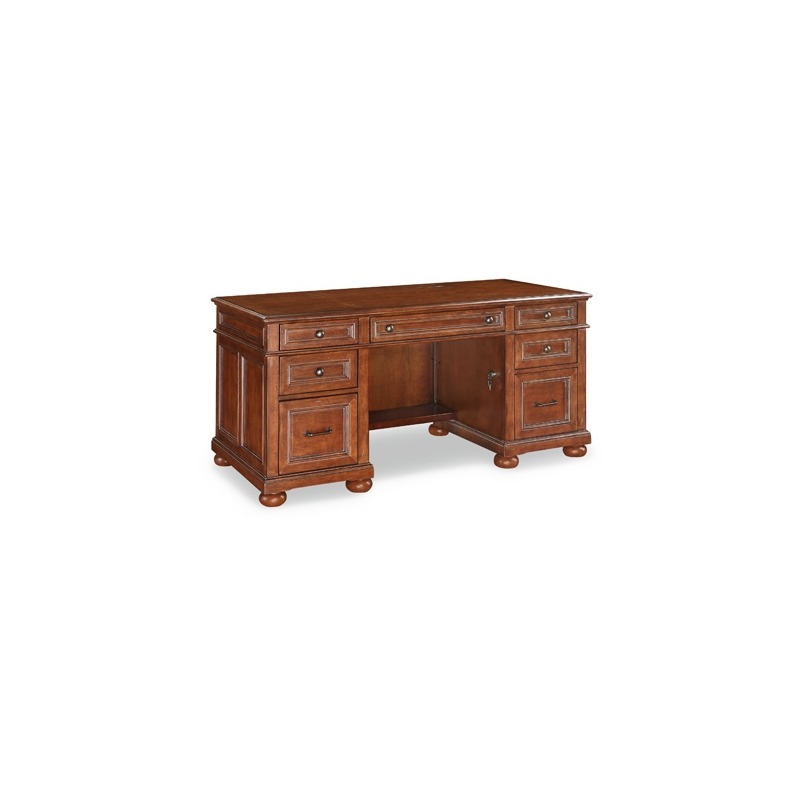 American Heritage Executive Desk By Flexsteel Furniture W1209 734 American Heritage Executive Desk