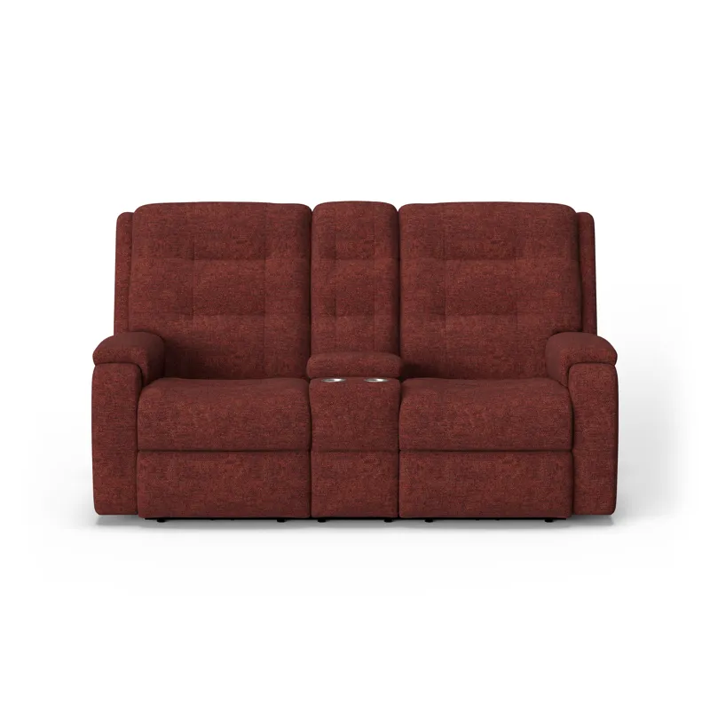 Power Reclining Loveseat with Console