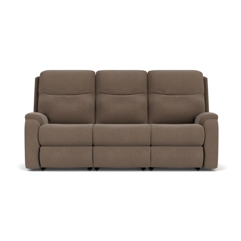 Power Reclining Sofa with Power Headrests & Lumbar