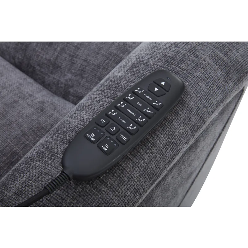 Petite Power Lift Recliner with Power Headrest, Lumbar, Heat & Massage