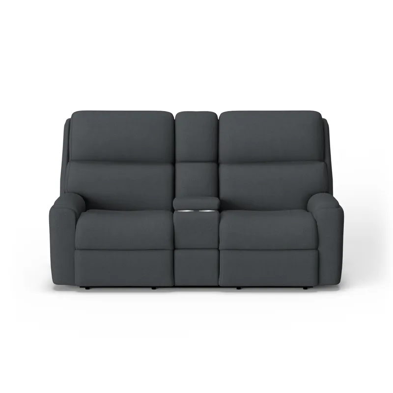 Power Reclining Loveseat with Console