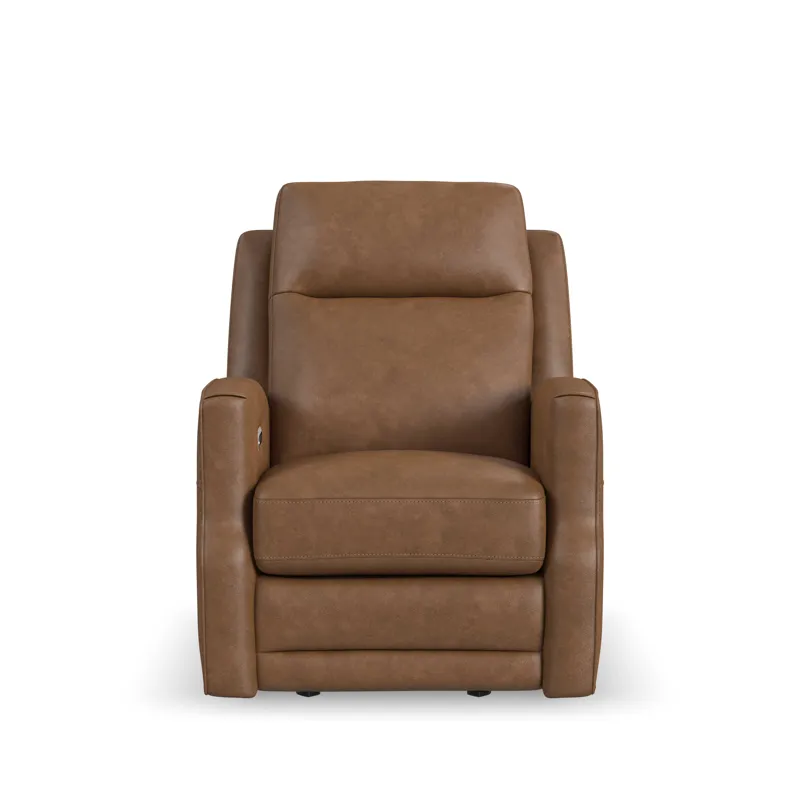 Power Gliding Recliner with Power Headrest and Lumbar