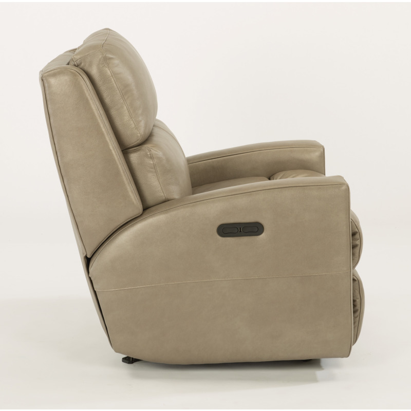 Catalina Leather Power Rocking Recliner with Power Headrest 390051H by
