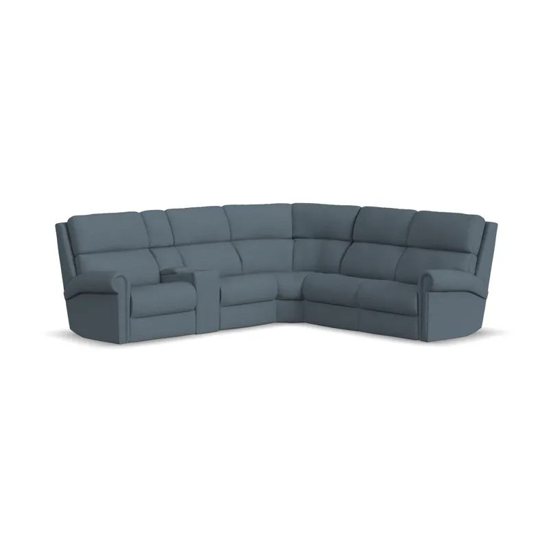 Power Reclining Sectional w/ Power Headrest & Lumbar