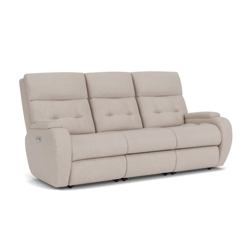 Power Reclining Sofa with Power Headrests