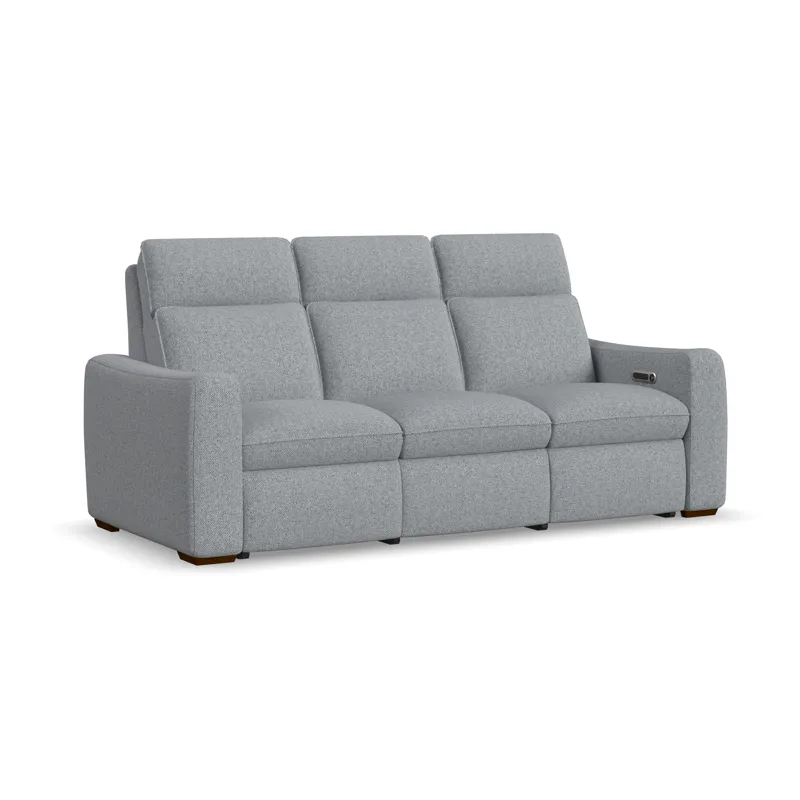 Power Reclining Sofa with Power Headrest & Lumbar