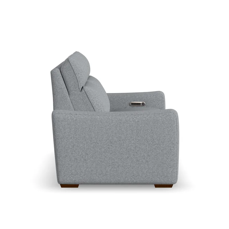 Power Reclining Loveseat with Power Headrest & Lumbar