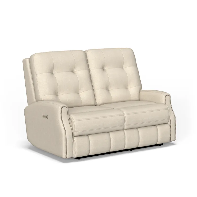 Power Reclining Loveseat with Power Headrests