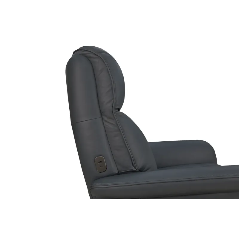 Power Swivel Recliner with Power Headrest, Lumbar, Heat, Massage & Ventilation