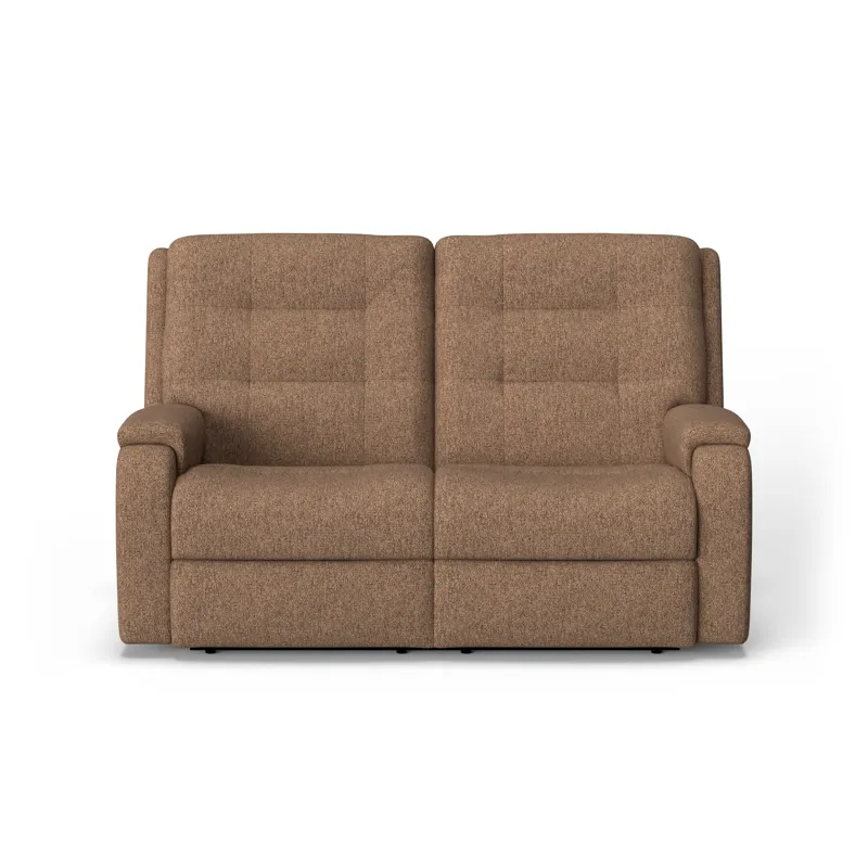 Power Reclining Loveseat with Power Headrests & Lumbar