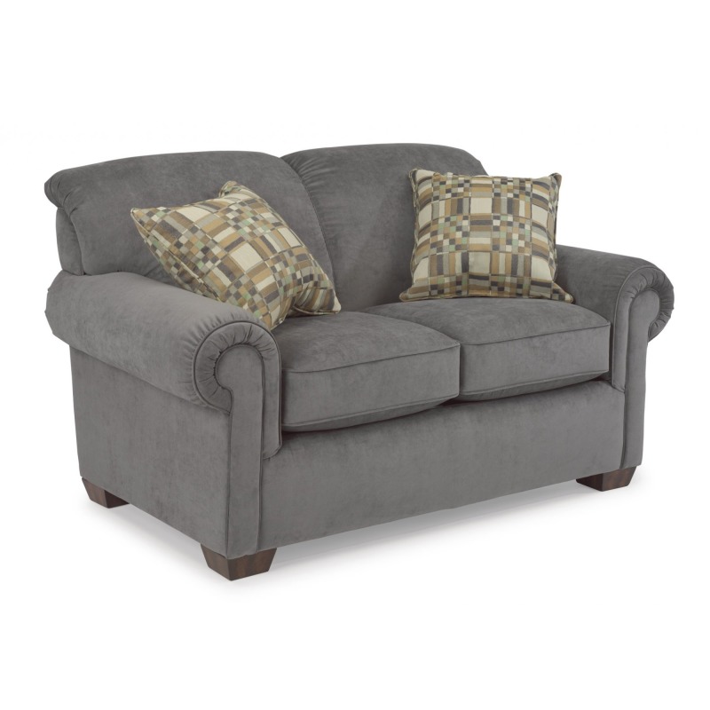 Main Street Fabric Loveseat 598820 by Flexsteel Furniture at Missouri