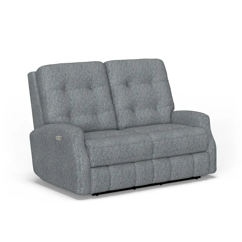 Power Reclining Loveseat with Power Headrests