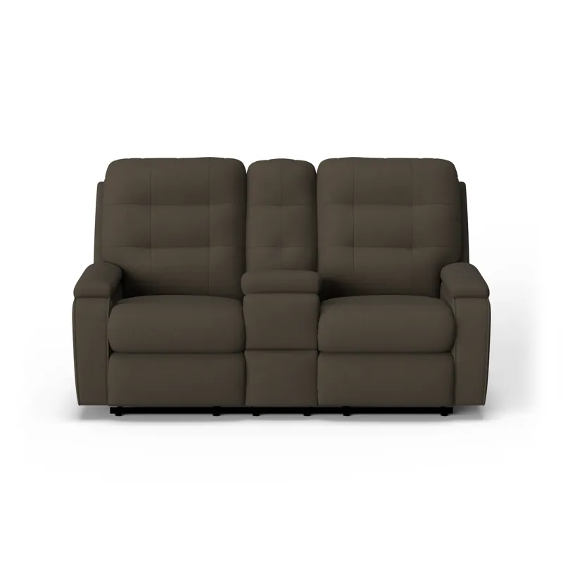 Power Reclining Loveseat with Console