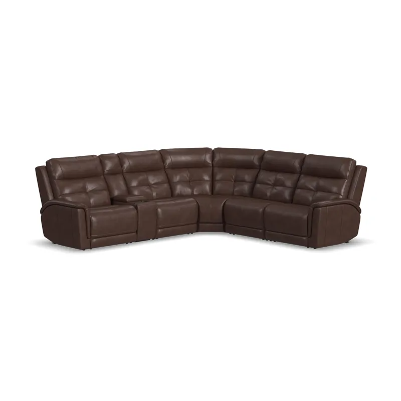 Power Reclining Sectional with Power Headrest, Lumbar and Heat, Massage