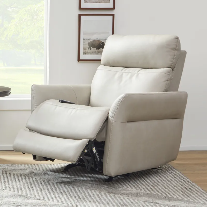 Power Rocking Recliner with Power Headrest, Lumbar, Heat & Massage