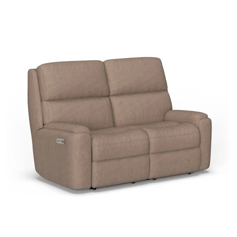 Power Reclining Loveseat with Power Headrests