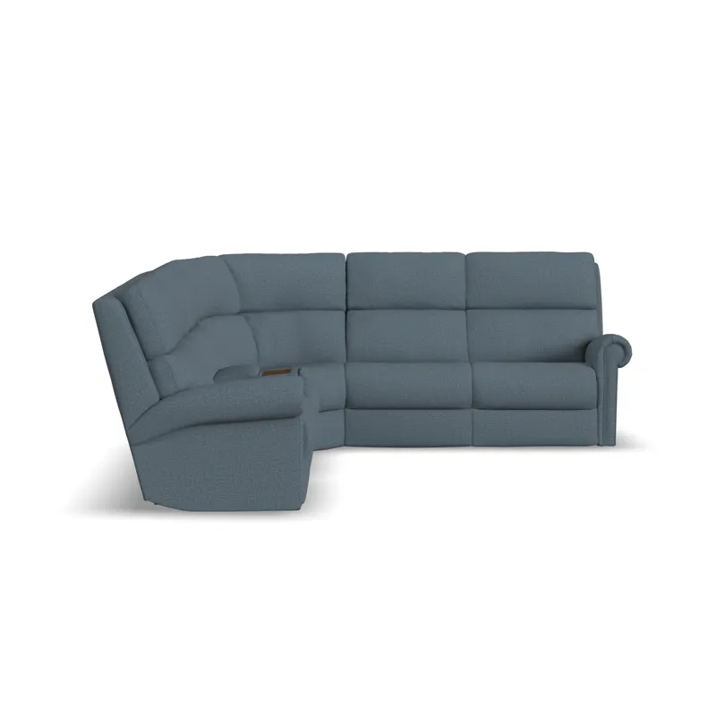 Power Reclining Sectional w/ Power Headrest & Lumbar