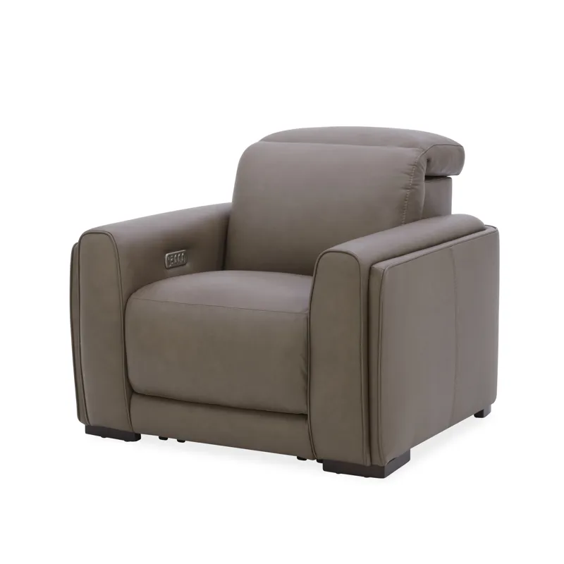 Sola Power Recliner with Power Headrest, Lumbar, Heat & Massage
