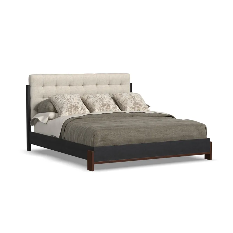Waterfall 4 PC Upholstered Bedroom Set