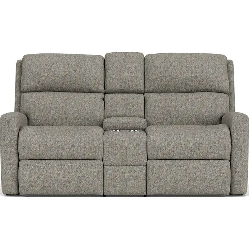 Reclining Loveseat with Console