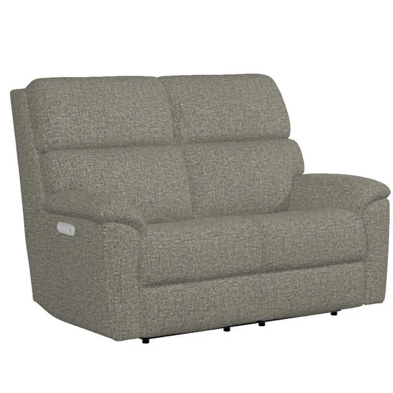 Porter Power Reclining Loveseat with Console, Power Headrest, &amp; Lumbar