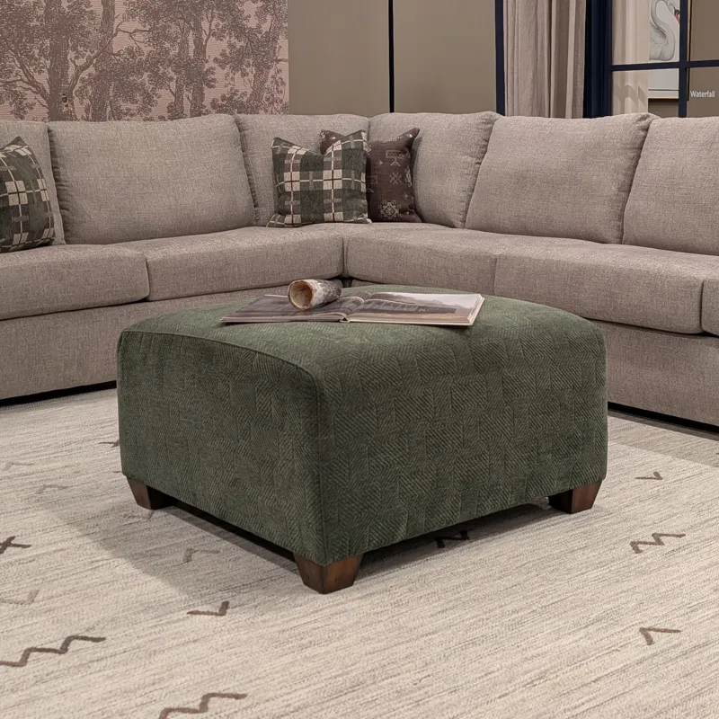 Square Cocktail Ottoman