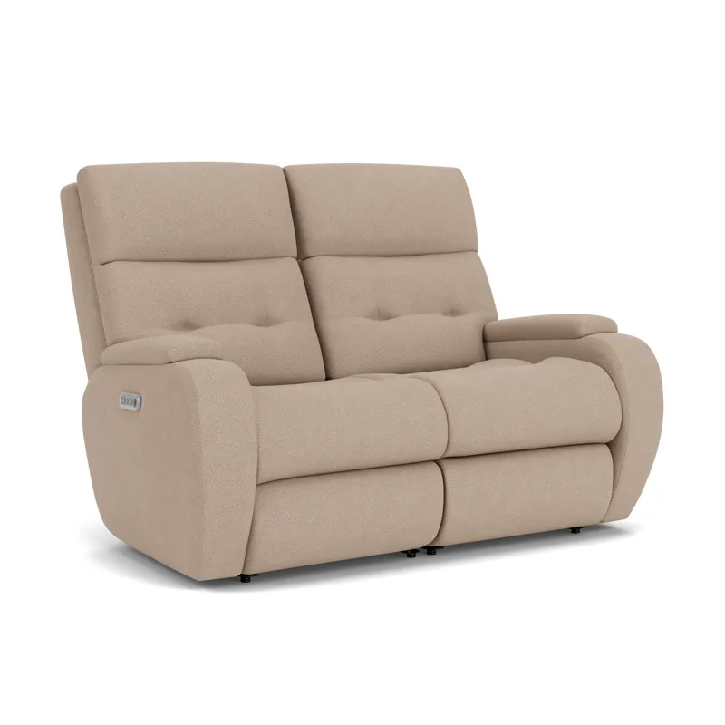 Power Reclining Loveseat with Power Headrests