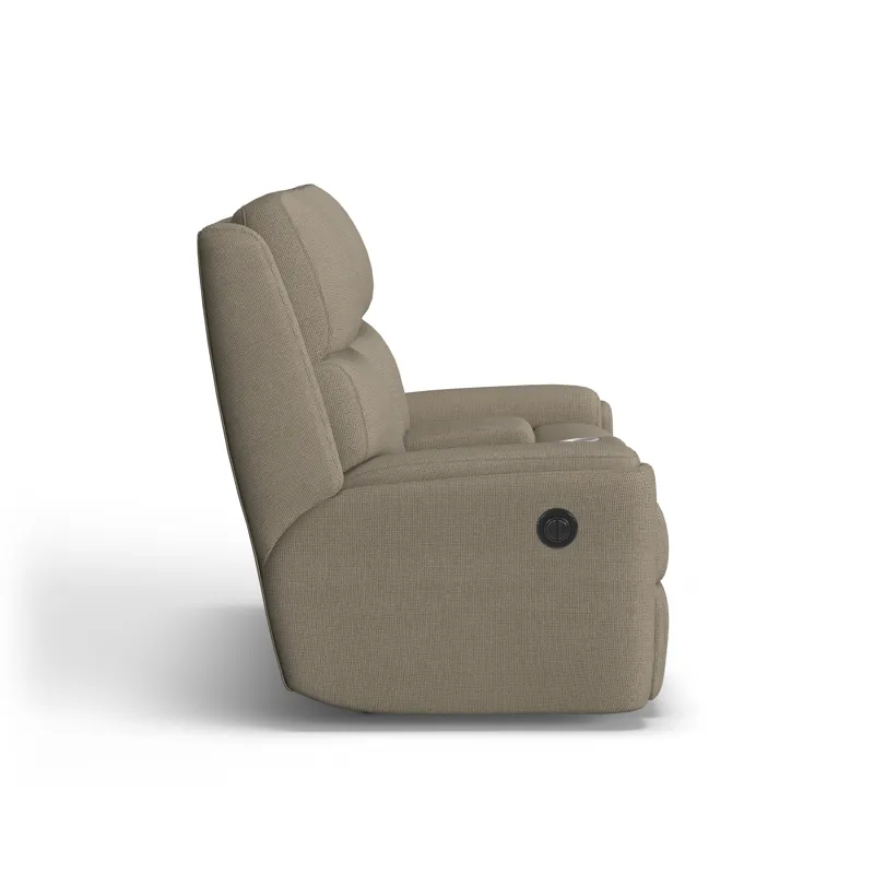 Power Reclining Loveseat with Console
