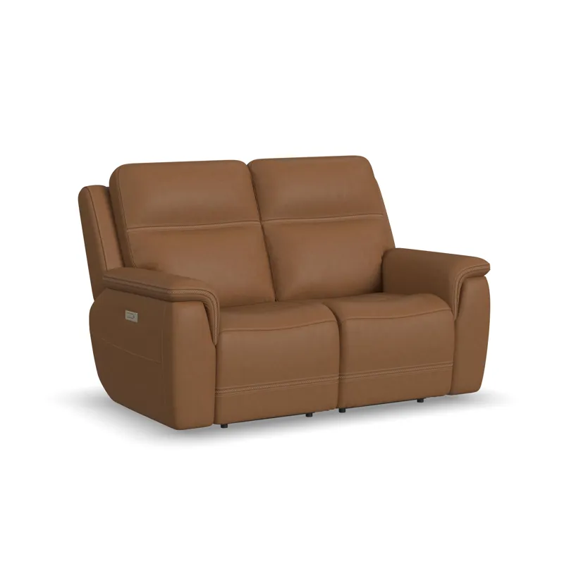 Power Reclining Loveseat w/ Pwr Headrests, Lumbar