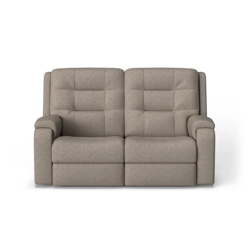 Power Reclining Loveseat with Power Headrests