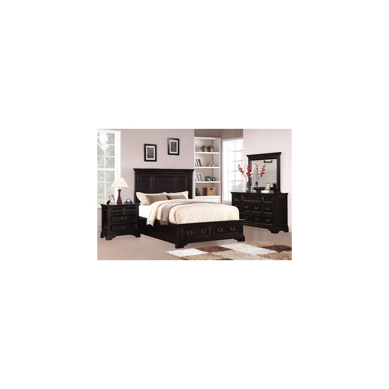 Camberly Queen Panel Bed with Storage