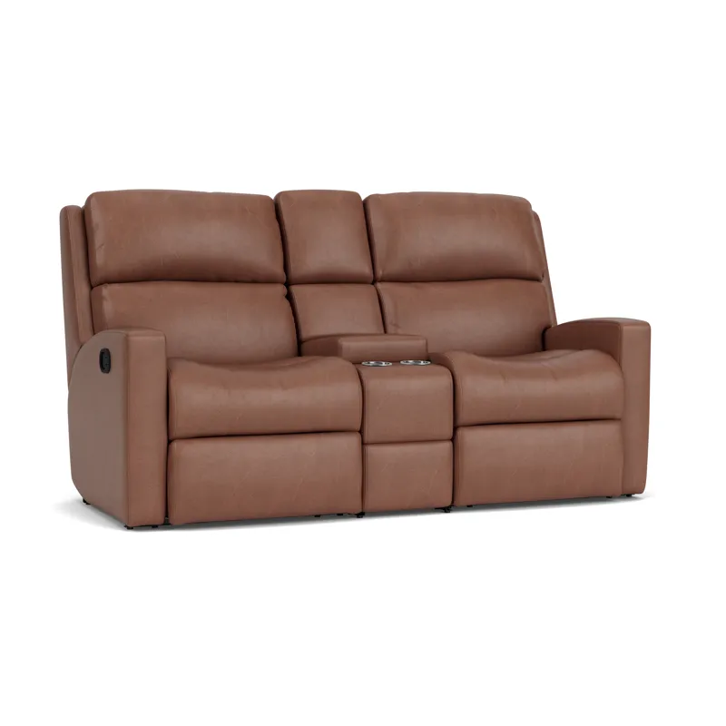Reclining Loveseat with Console