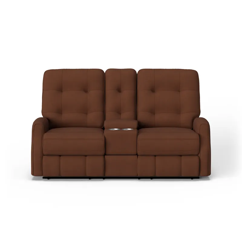 Power Reclining Loveseat with Console