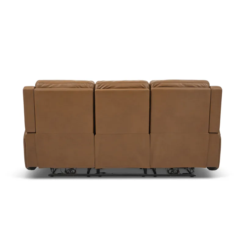 Power Reclining Sofa with Power Headrests & Lumbar