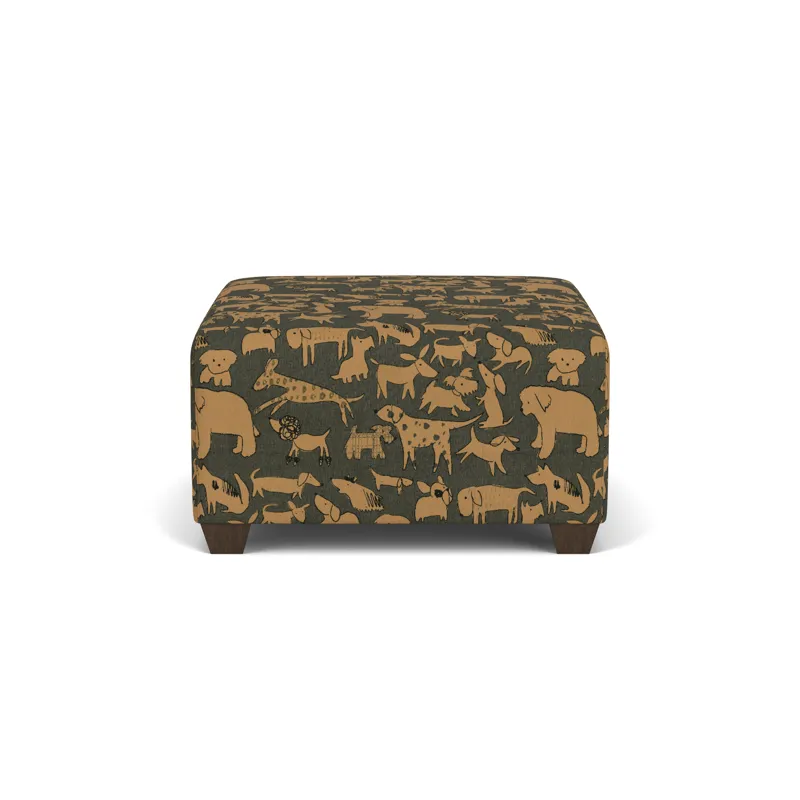 Square Cocktail Ottoman